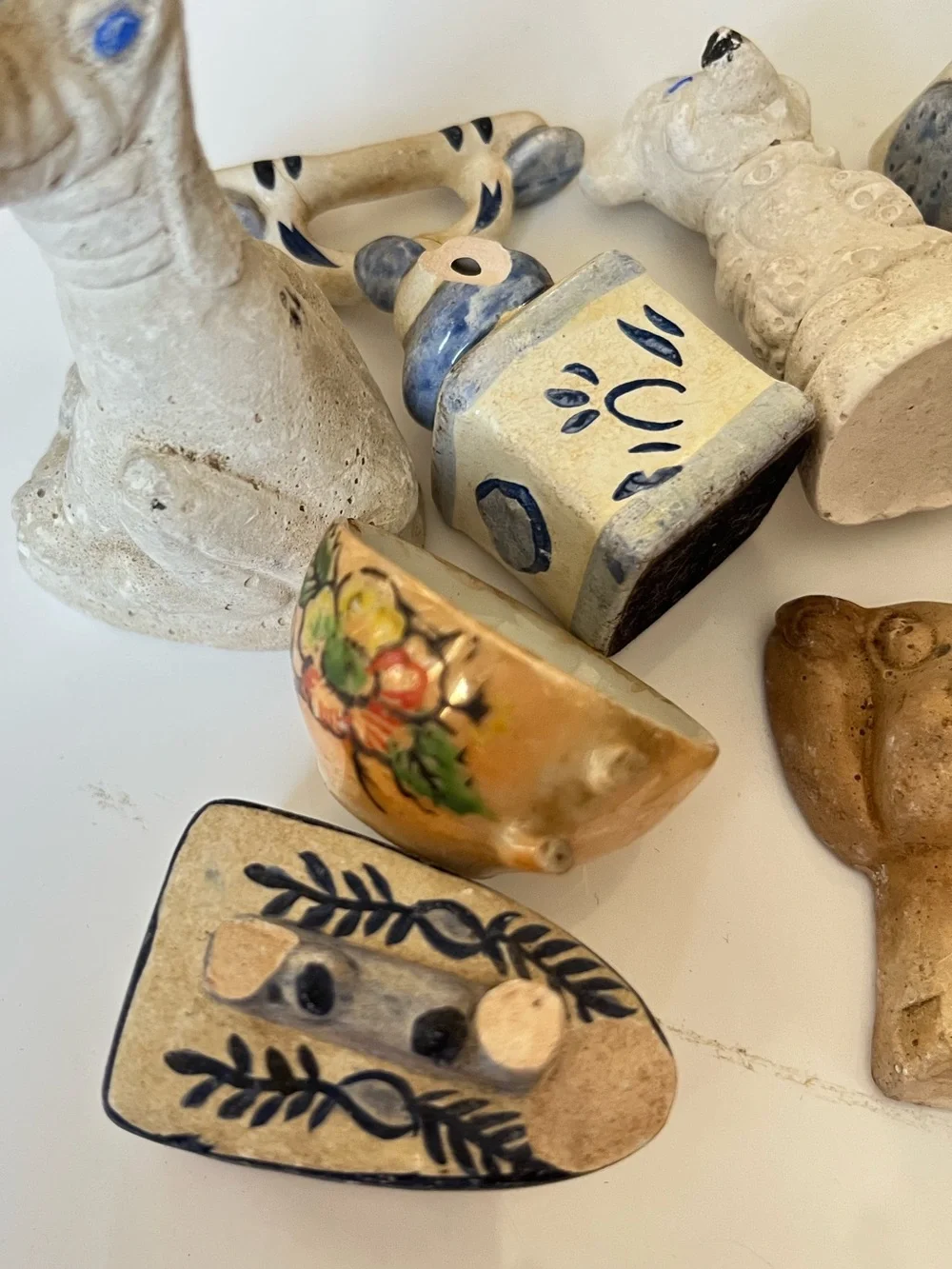 Broken Delft Pottery for Crafts